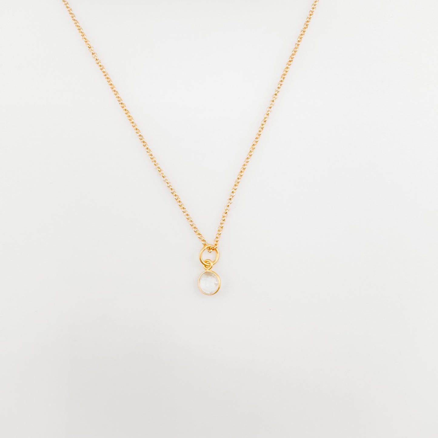 Crystal Quartz Gemstone Necklace