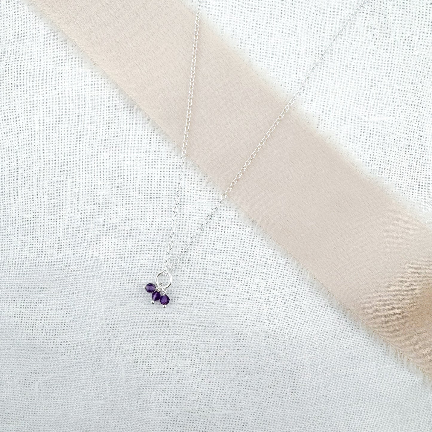 Amethyst Cluster Necklace