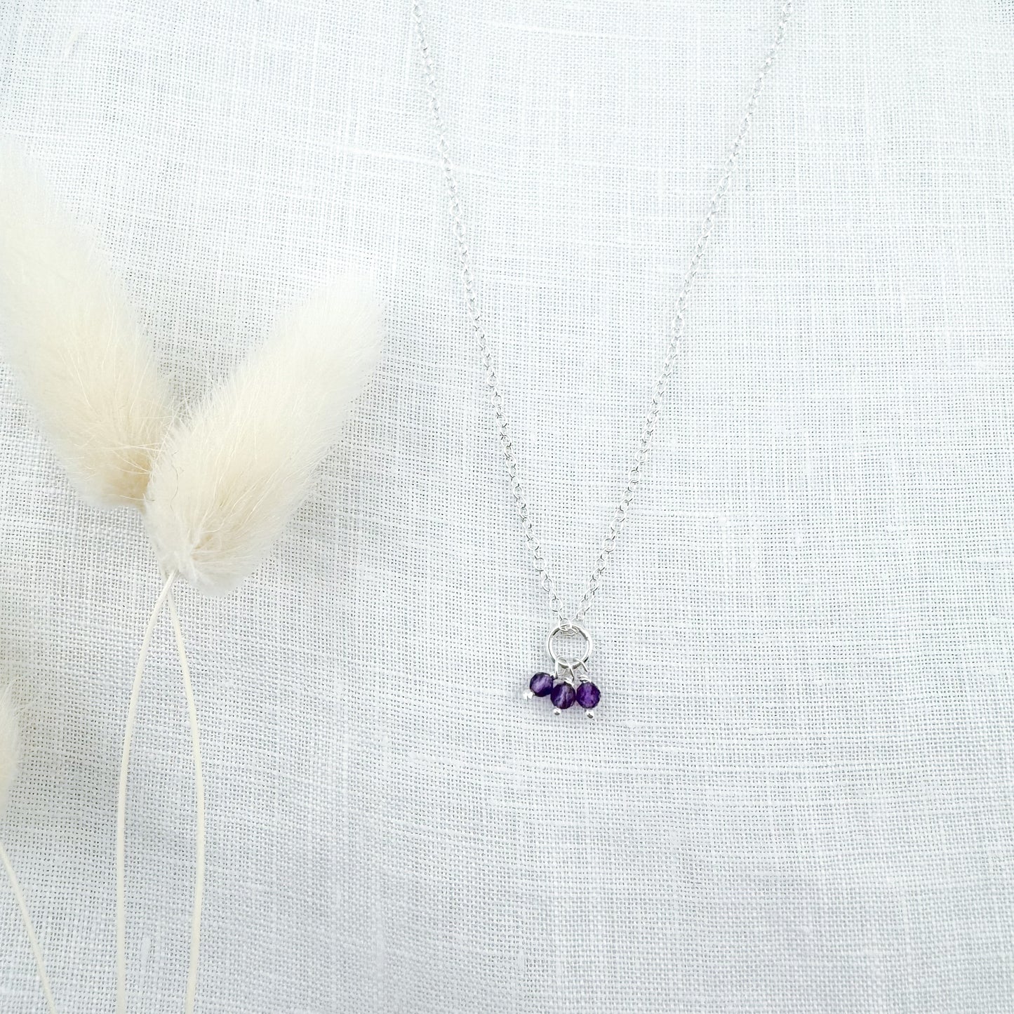 Amethyst Cluster Necklace